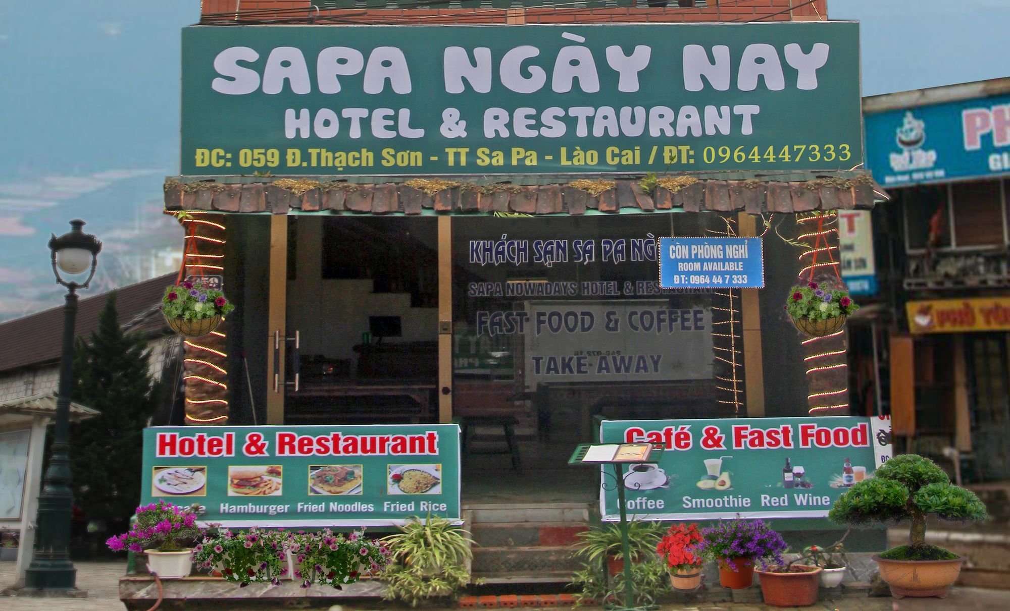 Готель Khach San Sapa Ngay Nay Екстер'єр фото